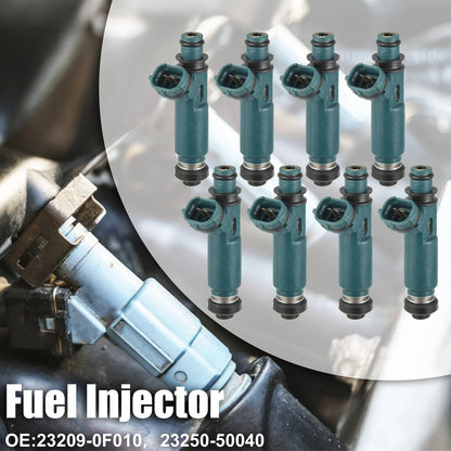 8pcs Fuel Injector 23209-0F010 for Toyota 4Runner (2003–2005) Tundra (2000–2004) 4.7L