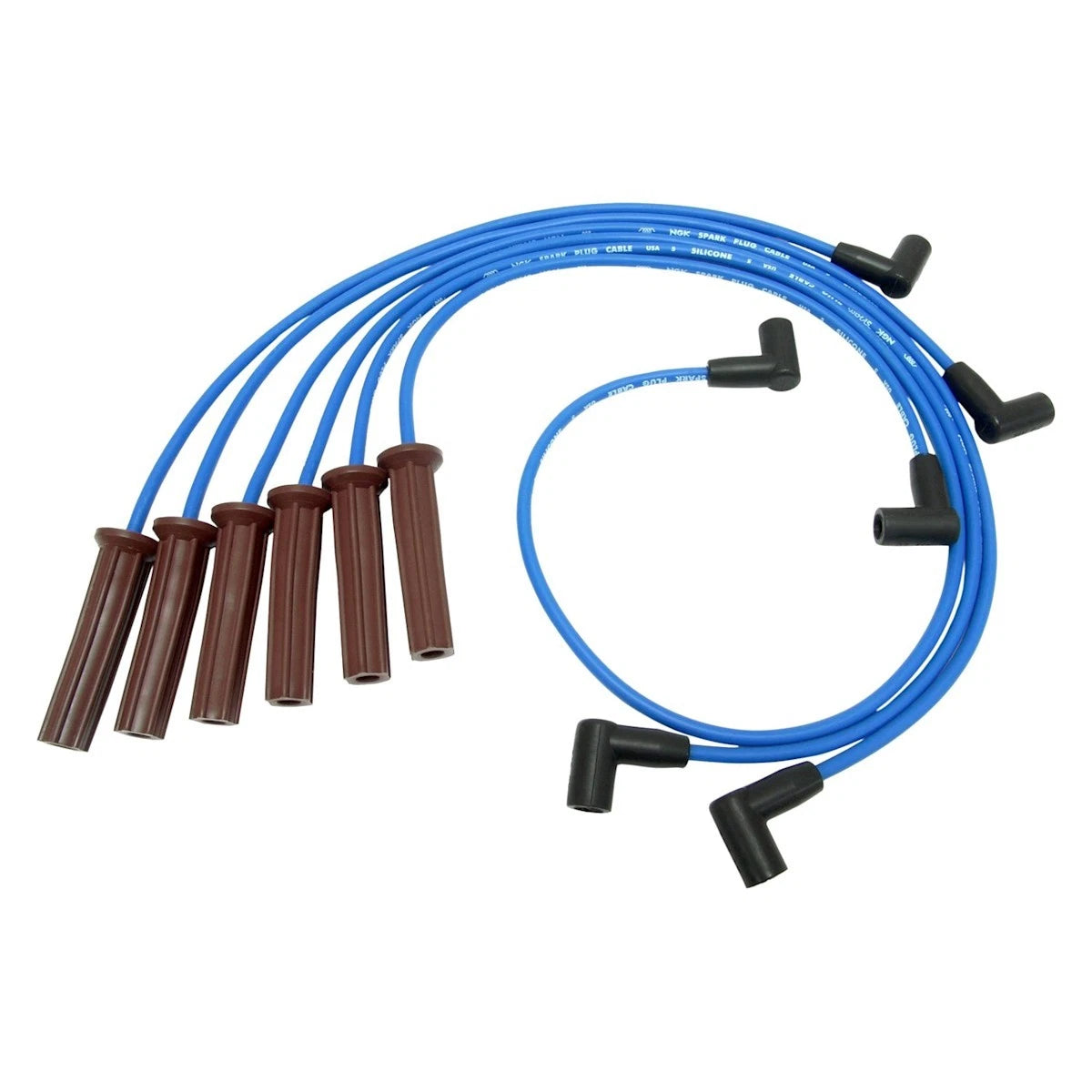 Set of 6 NGK Spark Plug Wires for Olds Chevy Cutlass Buick Skylark (1994–1995)