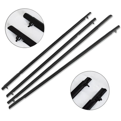 Set of 4 Window Weatherstrip Moulding Trim Seals for Honda Civic (2006–2011)