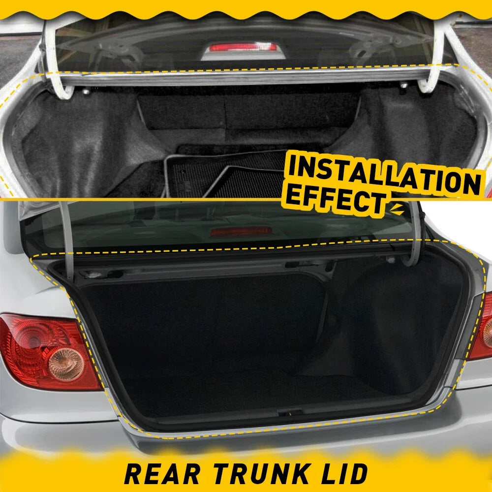Weatherstrip Rear Trunk Lid Seal Strip for Toyota Corolla (2003–2008)