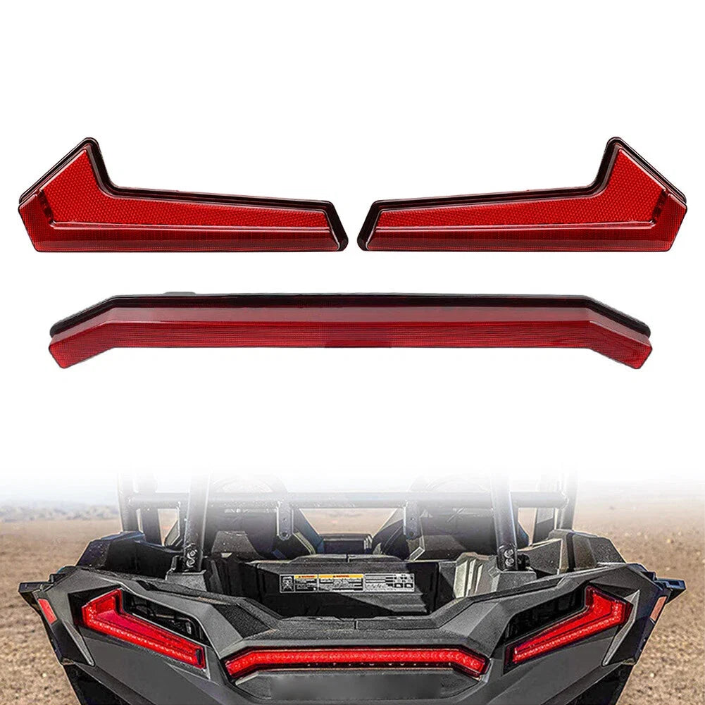 Set of 2 Red Lens Tail Lights for Polaris Sportsman XP 1000 S (2020–2021)