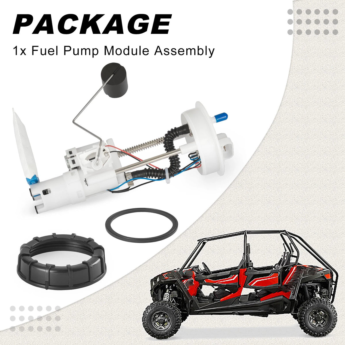 Fuel Pump Assembly for Polaris RZR XP 1000, XP 4 1000 (2014–2019) #2205502