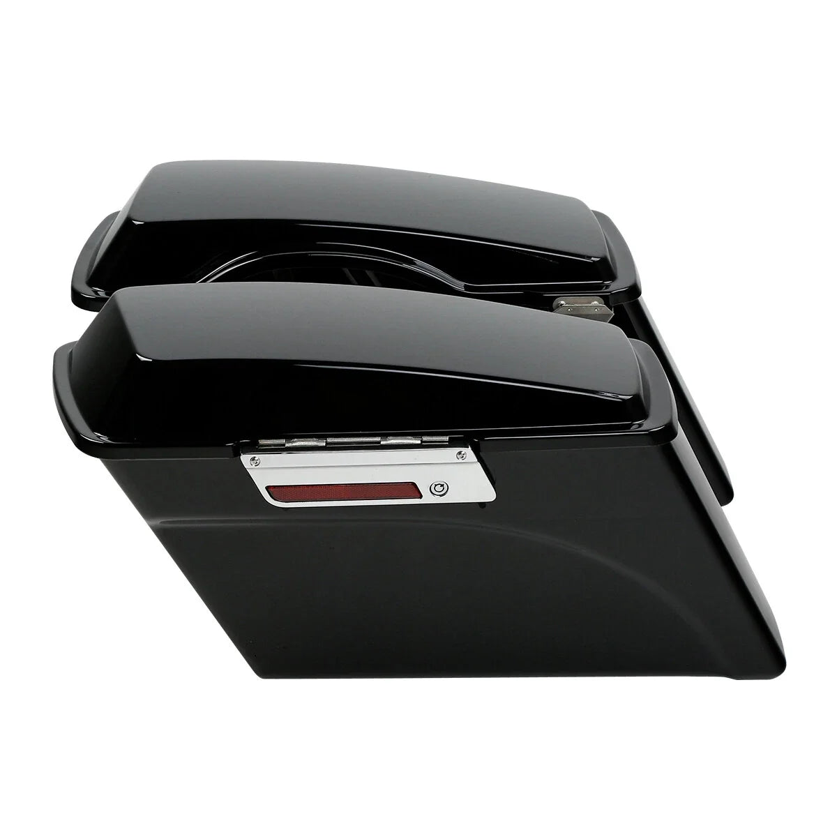 Saddle Bags with Lids & Latch Keys for Harley Touring FLHT FLTR FLHR FLHX (2014–2023)