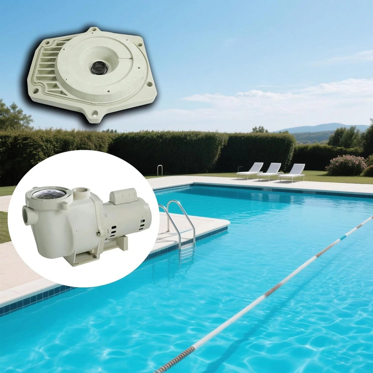Pool Pump Seal Plate Kit PS-1000 for Pentair Whisperflo Intelliflo
