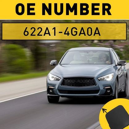 Tow Hook Eye Cover Cap for Infiniti Q50 (2014–2017) 622A1-4GA0A