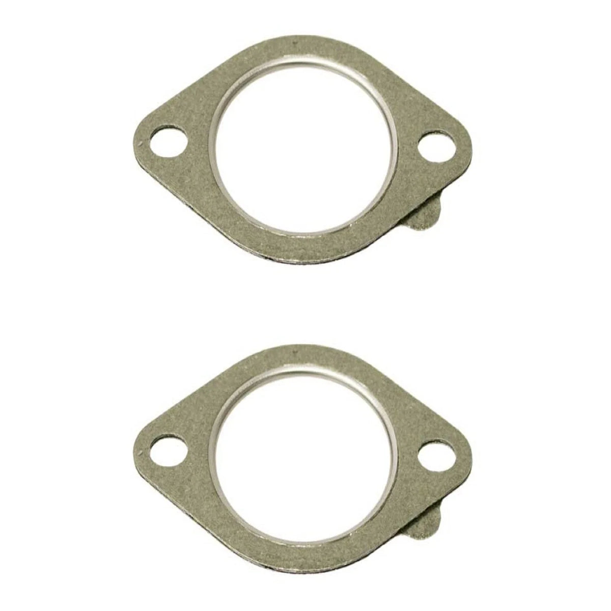 2pc Exhaust Pipe Flange Gasket Set for BMW E60 525xi 528xi 530i 530xi