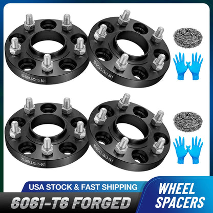 Set of 4 Wheel Spacers 20mm 5x114.3 for Honda Civic Acura