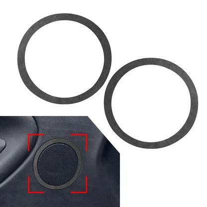 Door Loud Speaker Ring Cover Trim for BMW 3 Series E36 (1991–1999) Suede Black