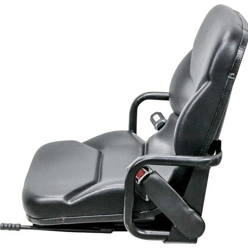 Bucket Seat with Hip Restraints & Slides for Caterpillar DP50 DP70 DP90