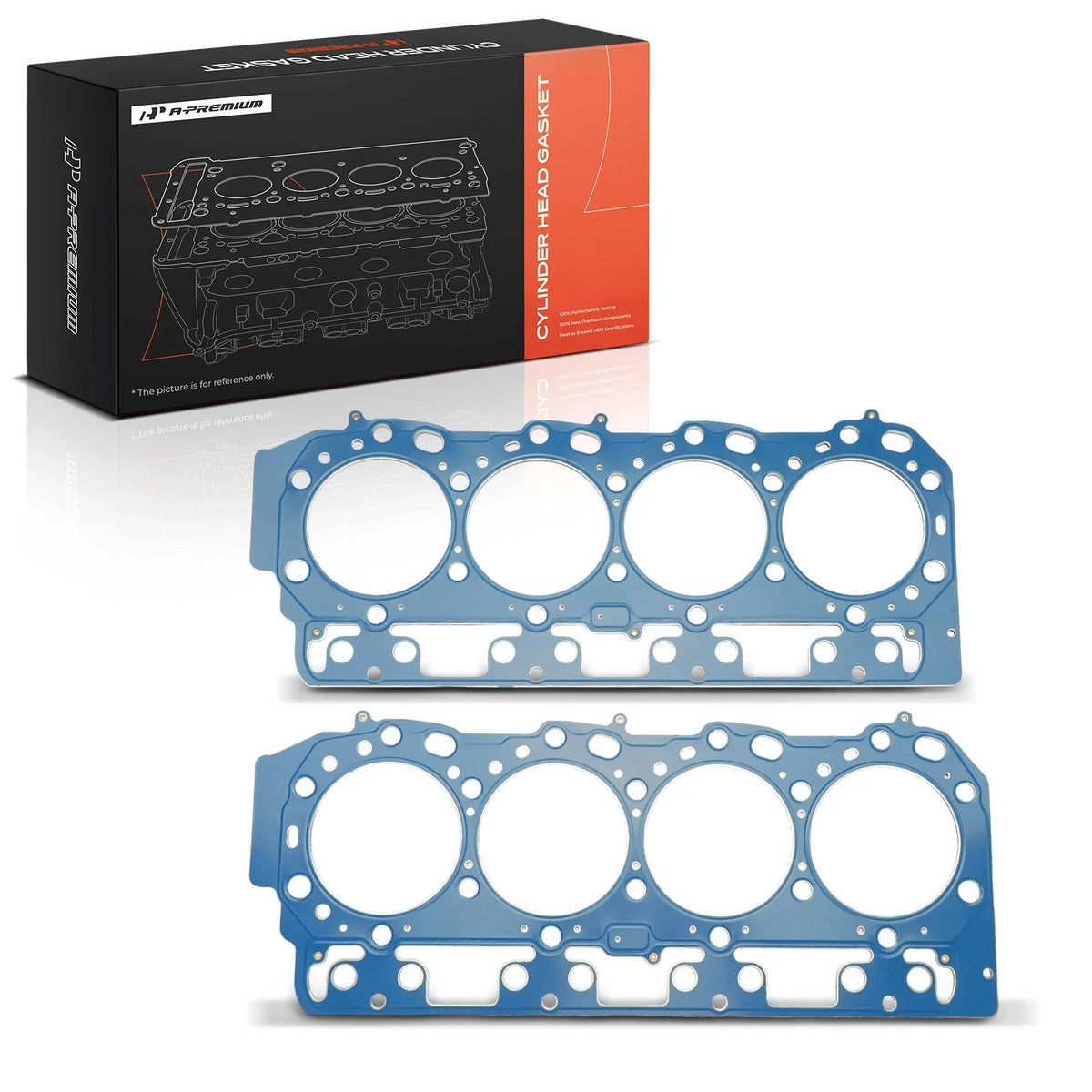 2X Cylinder Head Gasket for Chevy Silverado 3500 GMC Sierra 3500 (2001–2006)