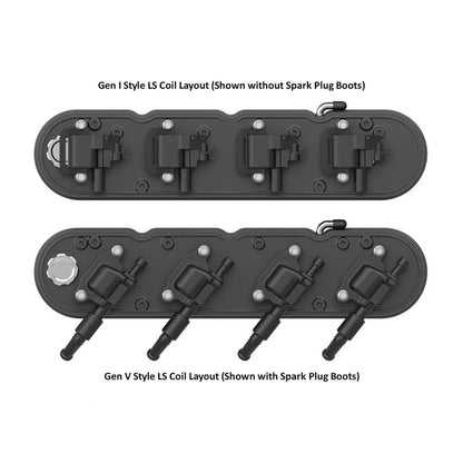 2X Holley LS Valve Covers for Chevrolet (241-177)