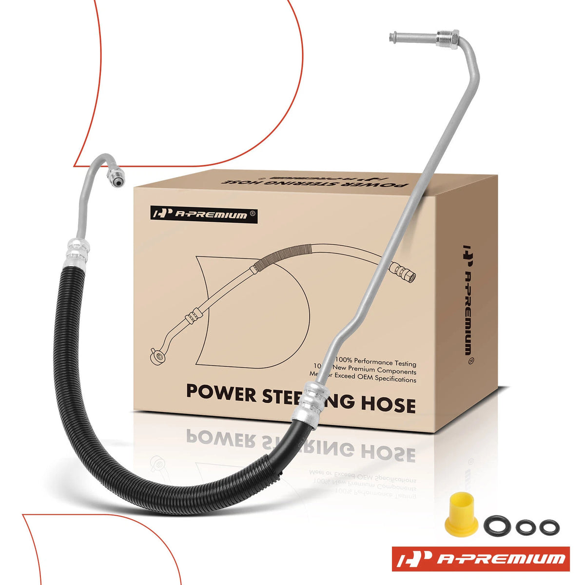 Power Steering Pressure Line Hose Assembly for Ford F-250 Super Duty (2008–2010) - 7C3Z3A719G, 3402406