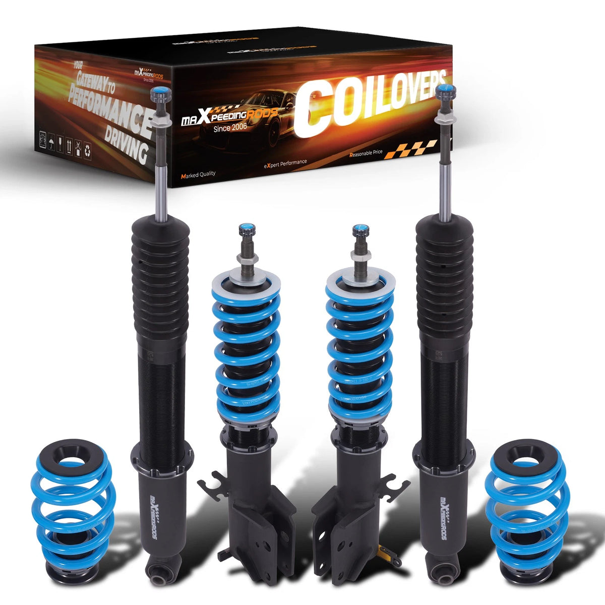 Coilover 24 Way Damper Suspension Shock for Pontiac GTO (2004–2006) B6QFD3