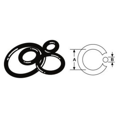 O-Ring for ENG-F-87095-S (87095S95, D7NN3D587A)