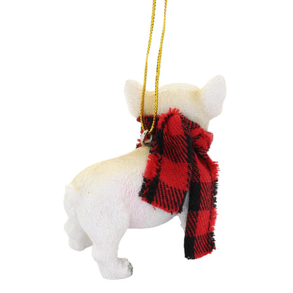 Bulldog Christmas Ornament for Festive Pet Decoration