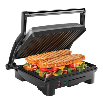 4-Slice Panini Press Grill for Chefman (Standard, Black)