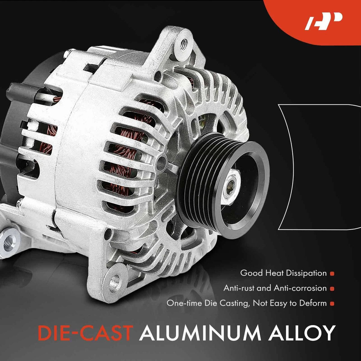 Alternator for Infiniti QX56 (2008–2010) Nissan Frontier Titan (2008–2019)