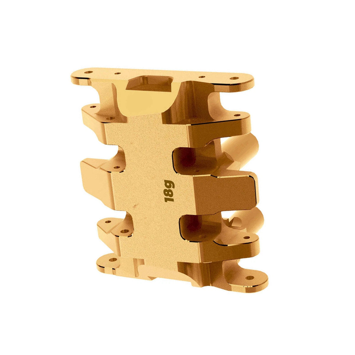 Heavy Duty Brass Center Gear Box Mount Skid Plate for Axial SCX30 (1/30)
