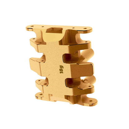 Heavy Duty Brass Center Gear Box Mount Skid Plate for Axial SCX30 (1/30)