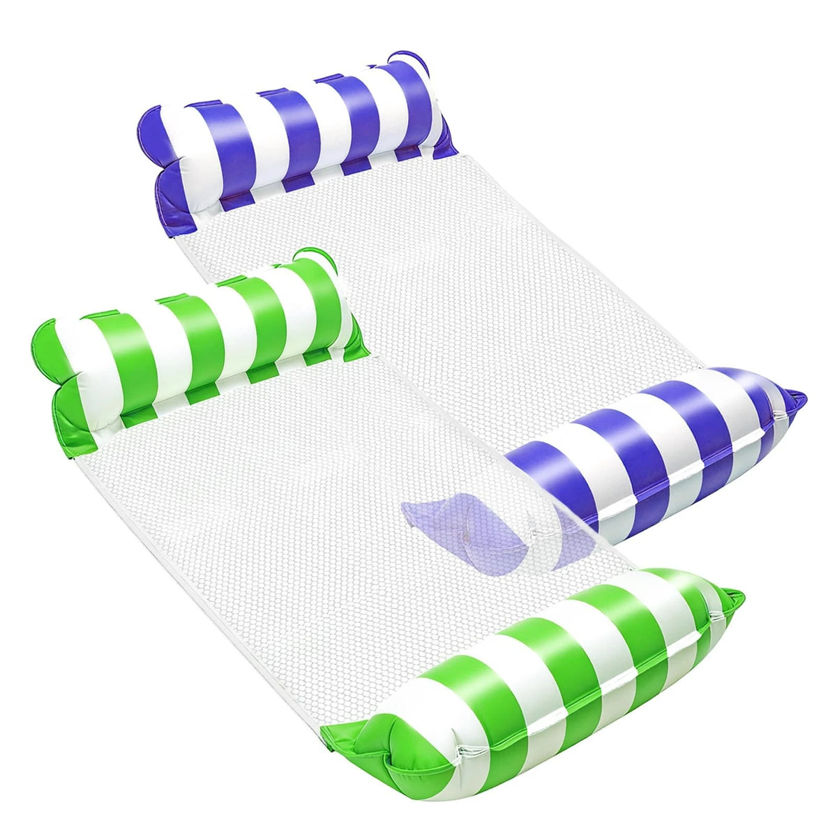 4-in-1 Ultra-Thick Water Hammock for Portable Pool Floats (Adult)