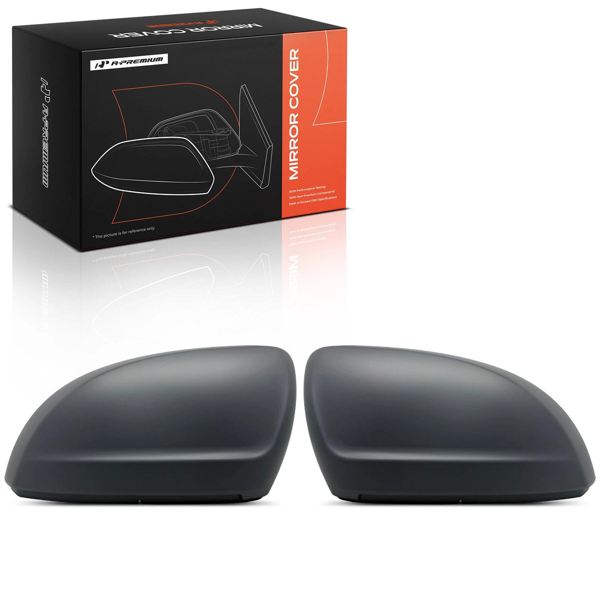 Set of 2 Side View Mirror Cover Caps for VW Taos (2022–2024) - 2GJ857537AGRU, VW1326109