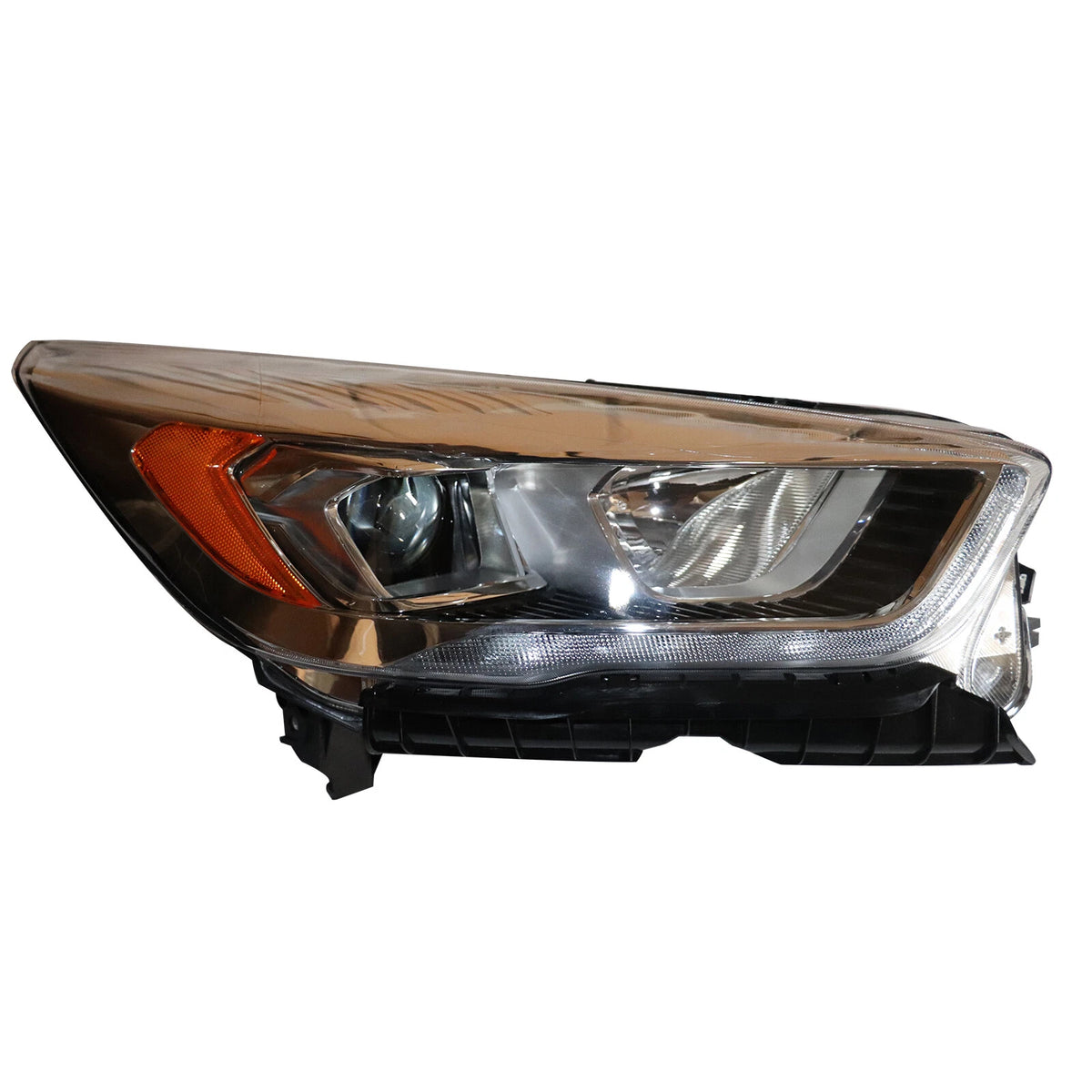 Right Headlight for Ford Escape (2017–2019) GJ5Z13008N, HLP-03035R, Halogen w/ LED DRL