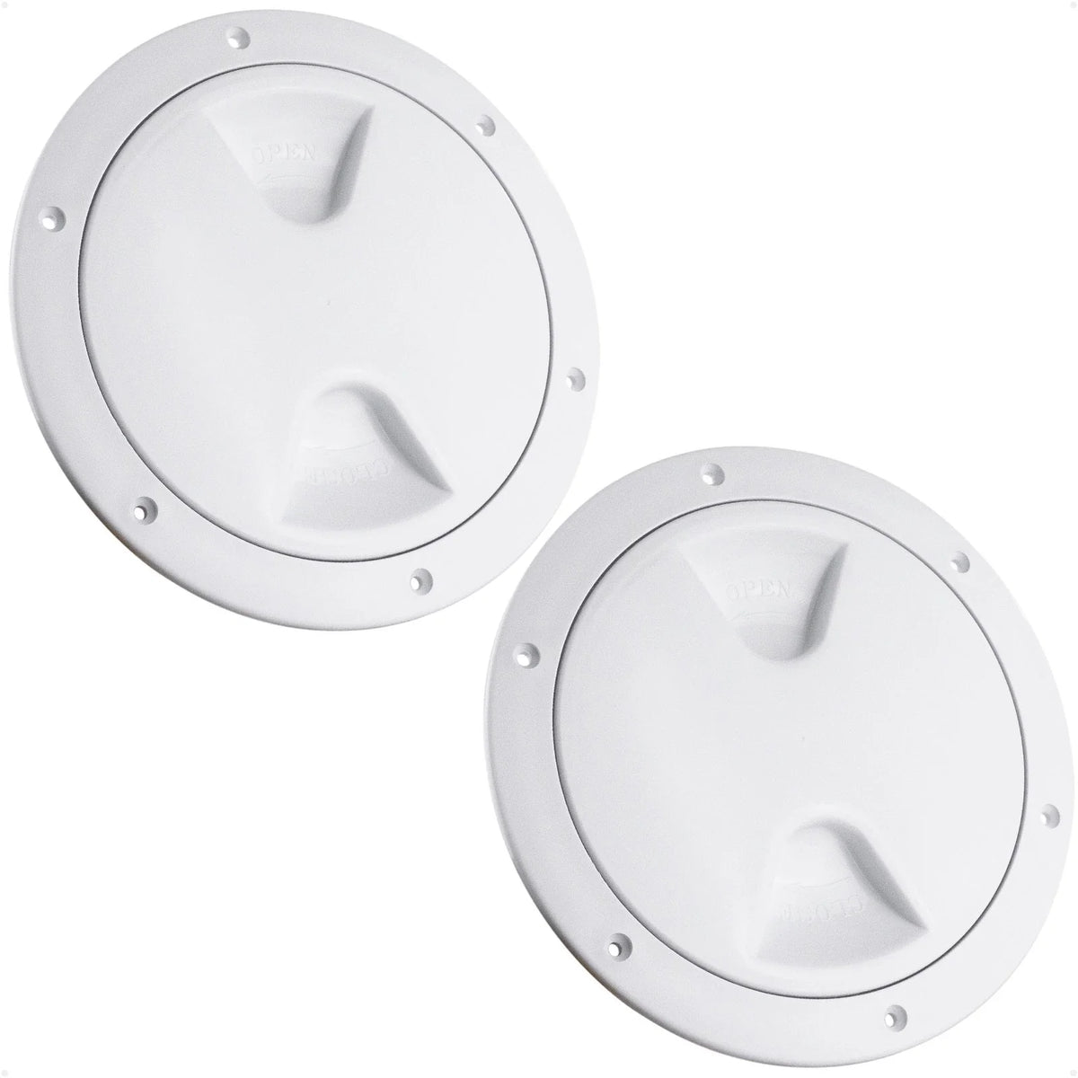 2X 5" Round Inspection Deck Plate Hatch for Marine (Boat)