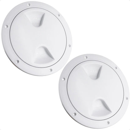 2X 5" Round Inspection Deck Plate Hatch for Marine (Boat)