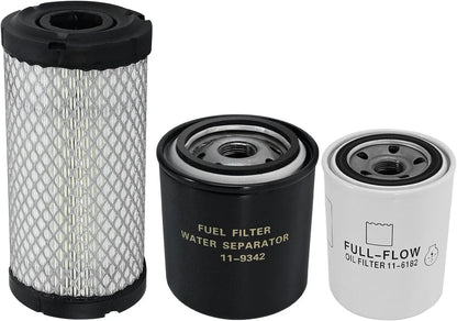Fuel Filter Set of 2 for Thermo King Tripac APU or Evolution (11-6182, 11-9059, 11-9342)