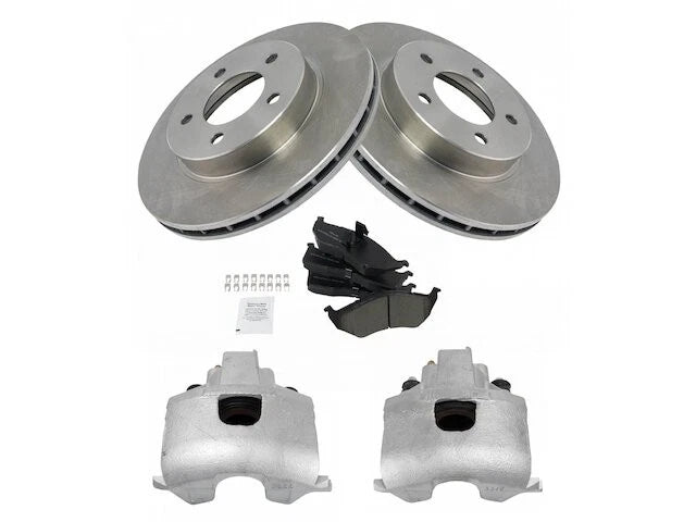 Set of 4 Brake Pads Rotors Calipers for Chrysler LHS (1994–1997) 56924GZKJ