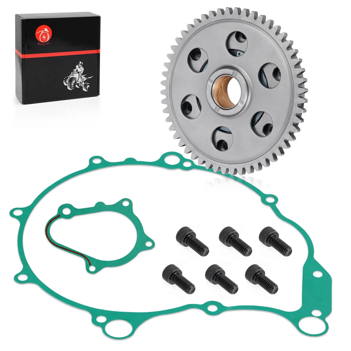 Starter Clutch Gear One Way Bearing Gasket for Yamaha YFM660R Raptor (2004–2005)