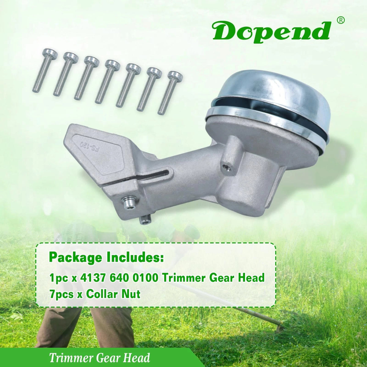 Dopend Trimmer Gear Head for Stihl FS55 FS56 FS85 FS90