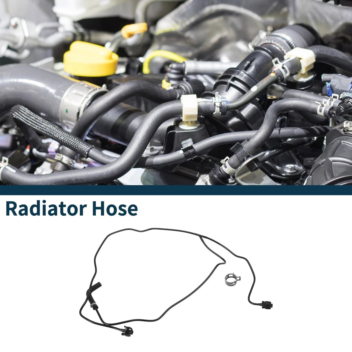 Radiator Hose No. ED818C012AE for Ford Escort (2015) Rubber Coolant Pipe