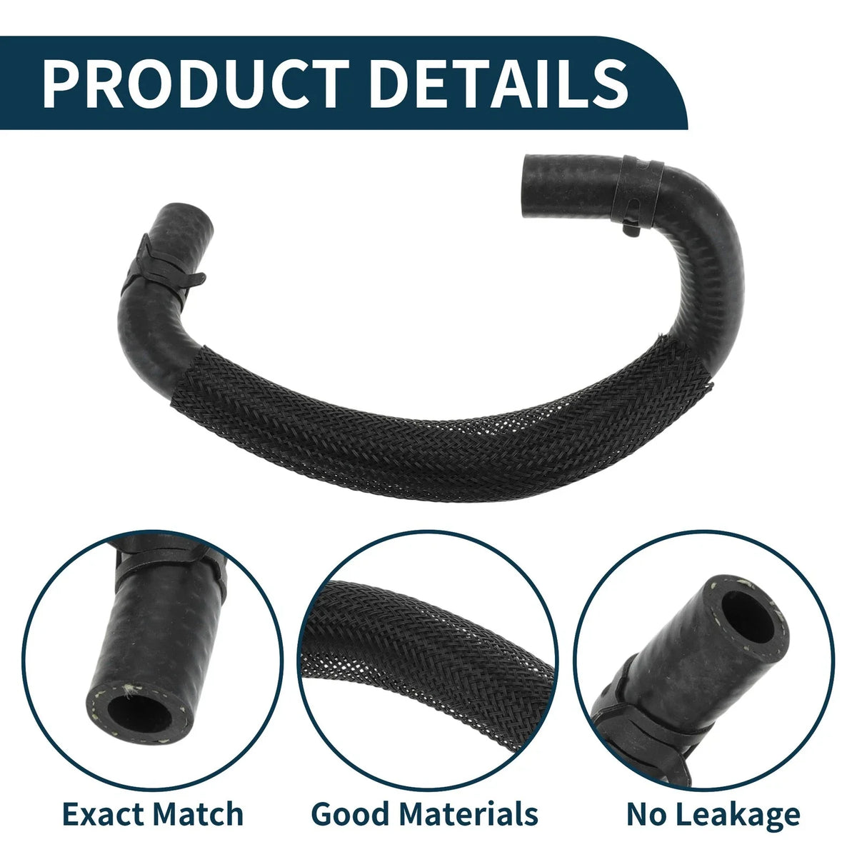 Radiator Hose for BMW Mini R55 (2008–2016) No. 11537565432 Rubber