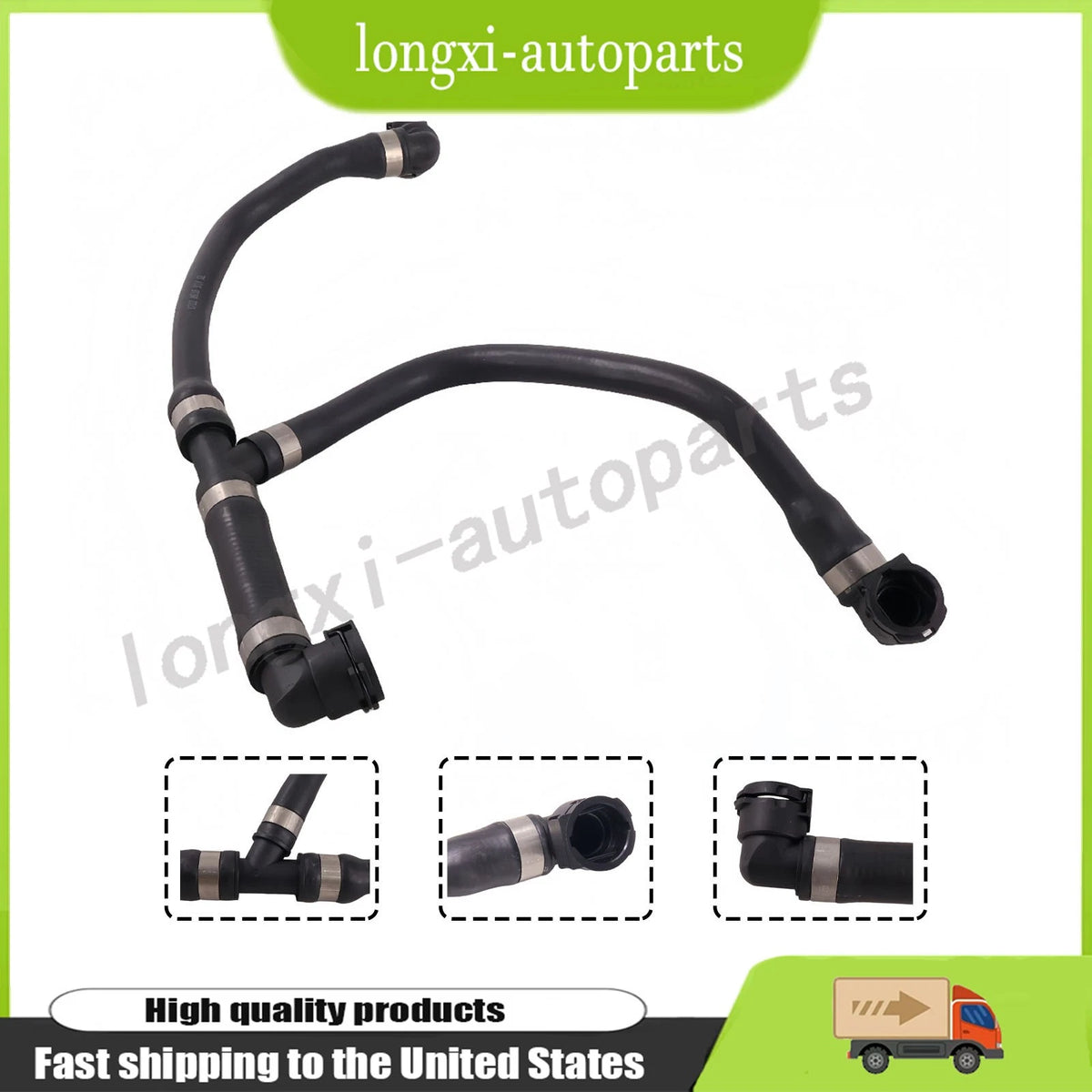 Radiator Coolant Hose for BMW 230i, 230i xDrive (2017–2021) 17128616914