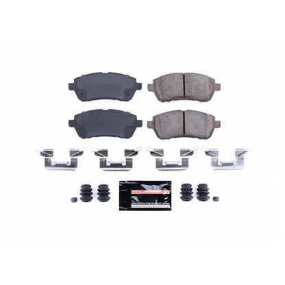 2X Powerstop Z23-1454 Brake Pad Set Front for Ford Fiesta (2011–2019)