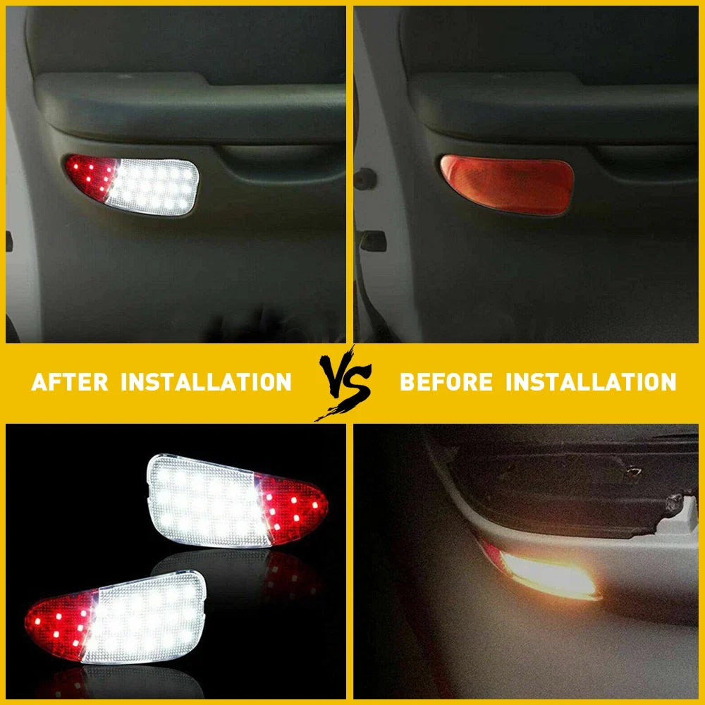 Pair LED Door Lights for Ford F-250 (1997–1999)