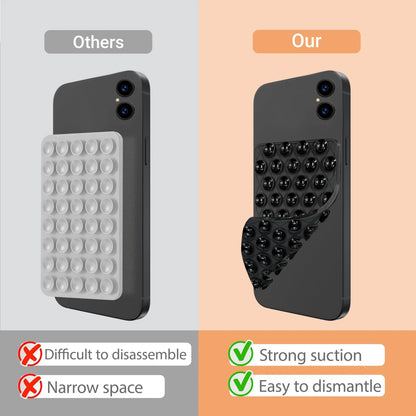 6X Silicone Double-Sided Suction Cup Phone Case for Universal Use (All Years)