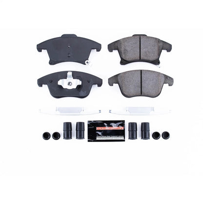 2X Powerstop Z23-1653 Brake Pad Set Front for Ford Fusion, Lincoln MKZ (2013–2020)