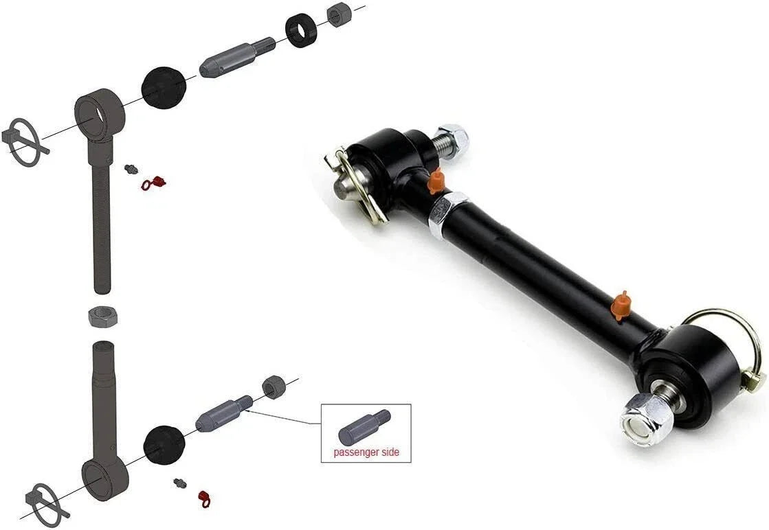 Set of 2 Front Sway Bar Links Disconnects for Jeep Wrangler JK (2007–2018)