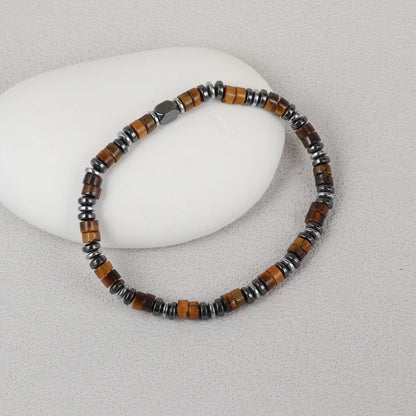 Hematite Beads Bracelet for Men - Healing Protection Strength