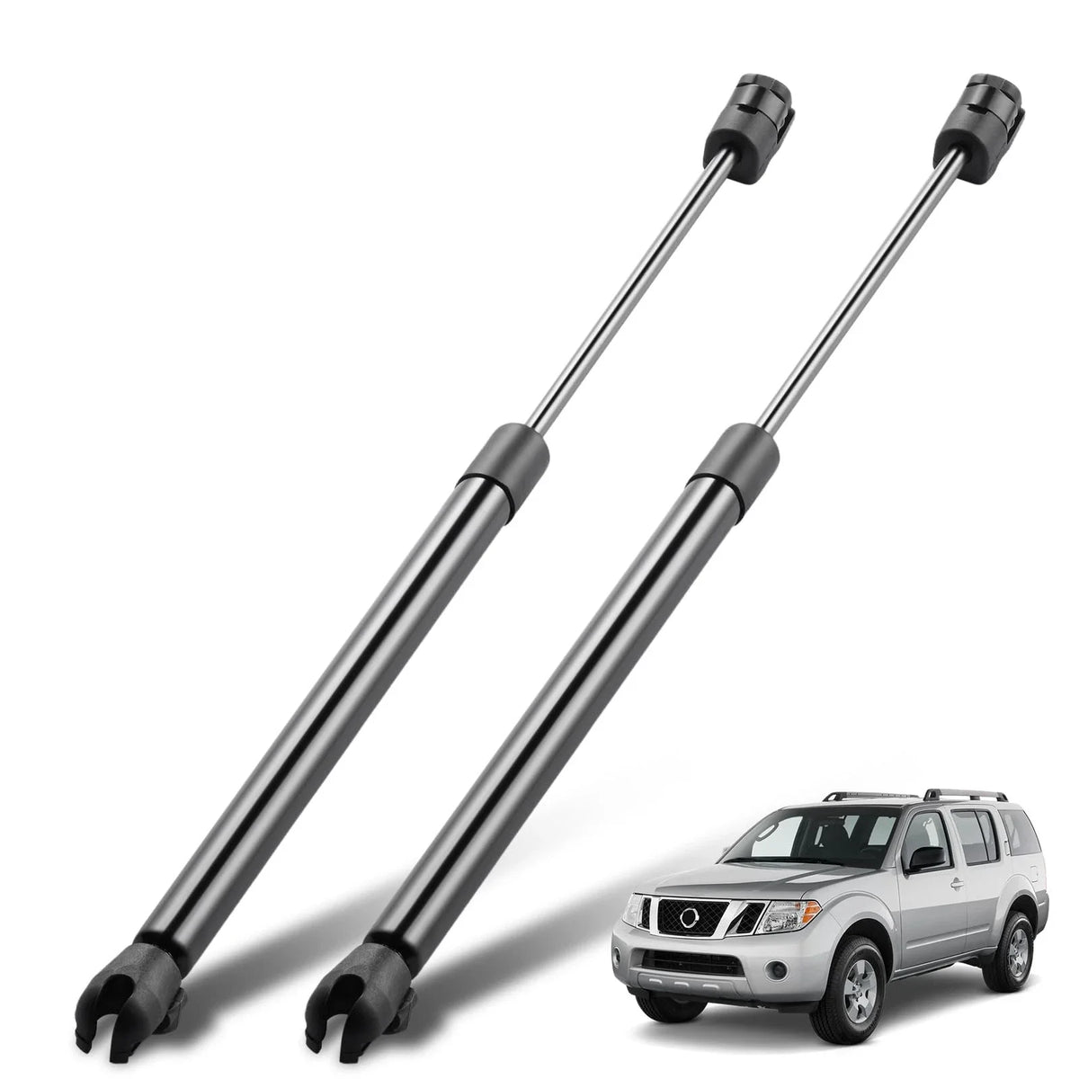 2Pcs Rear Window Lift Supports Shock Struts for Nissan Pathfinder (2005–2013) 6607