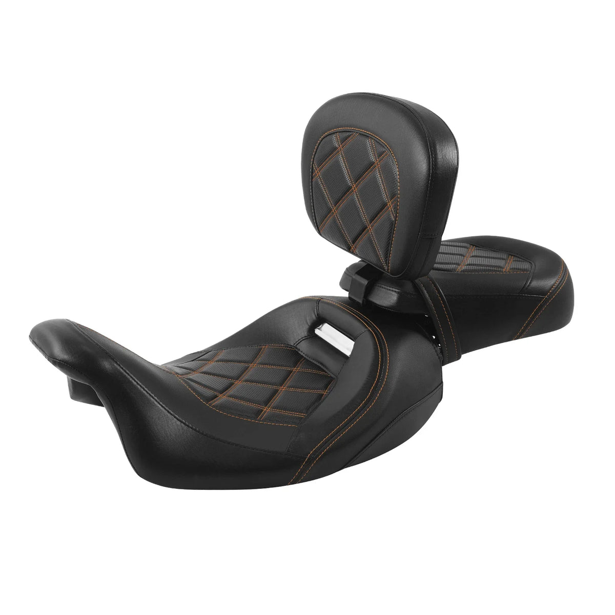 Rider & Passenger Backrest Pad for Harley CVO Road Glide (2009–2023)