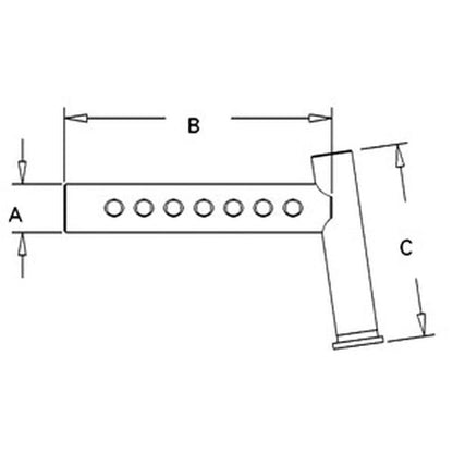 Axle Reach Knee for John Deere 2510 2520 3010 3020 4010 4020 4320