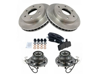 Set of 4 Brake Pads and Rotors for Cadillac Escalade (1999) 33425ZYGR