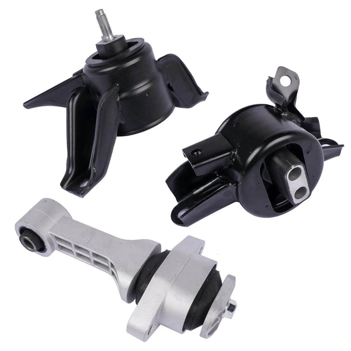 Set of 3 Engine Motor, Torque Strut, Transmission Mounts for Kia Soul (2014–2019)