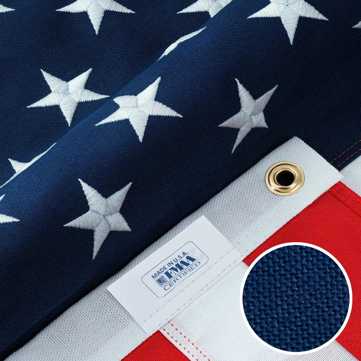 3x5 American Flag for Outdoor Use - Red, White, and Blue