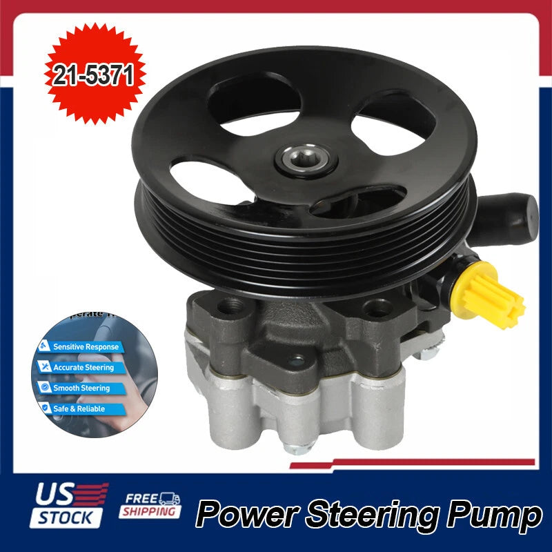 Power Steering Pump w/ Pulley for Lexus GX470 Toyota 4Runner (2003–2009) 21-5371