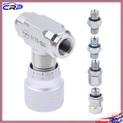 1/4in Hydraulic Flow Control Valve for Fluids Gases (AE0100X)
