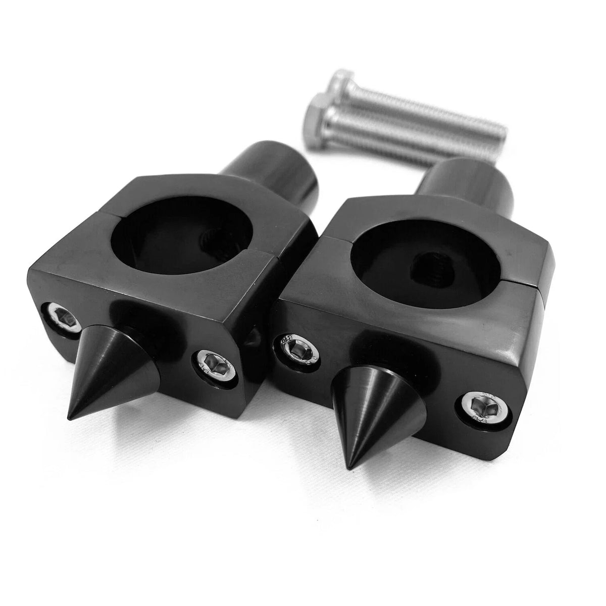 1.25" Black Handlebar Riser for Harley-Davidson Sportster Softail